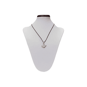 Catholic necklace with dove of peace