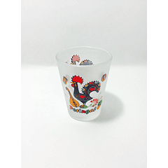 Glass shot of Barcelos Rooster