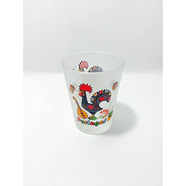 Glass shot of Barcelos Rooster