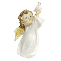 Statue of Guardian Angel with Dove