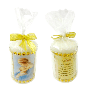 Decorative Catholic Candle