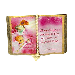 Open Decorative Book