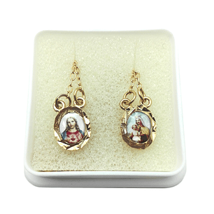 Golden Religious Scapular