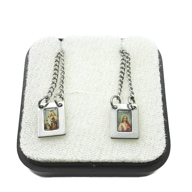 Colorful religious scapular