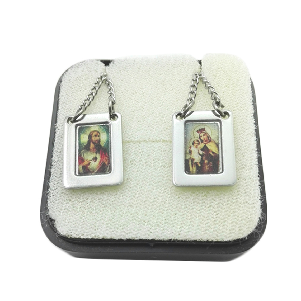 Silver Religious Scapular 1