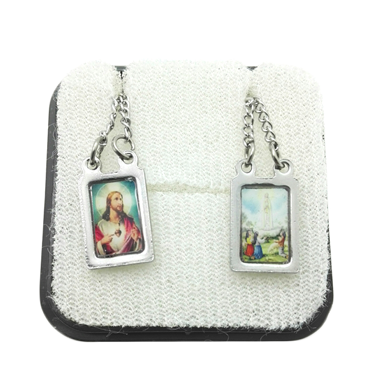 Colorful religious scapular 1