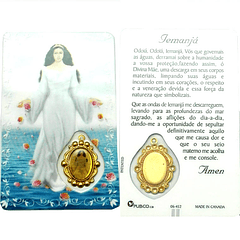 Saint Iemanjá prayer card