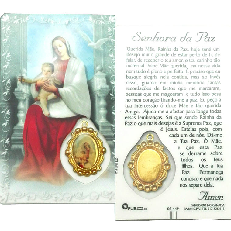 Carta di preghiera della Madonna della Pace 3