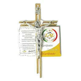 Crucifixo em dourado