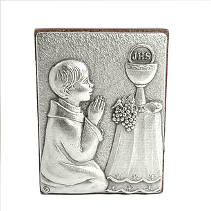 Catholic plaque of First Communion