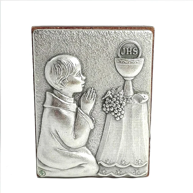 Catholic plaque of First Communion