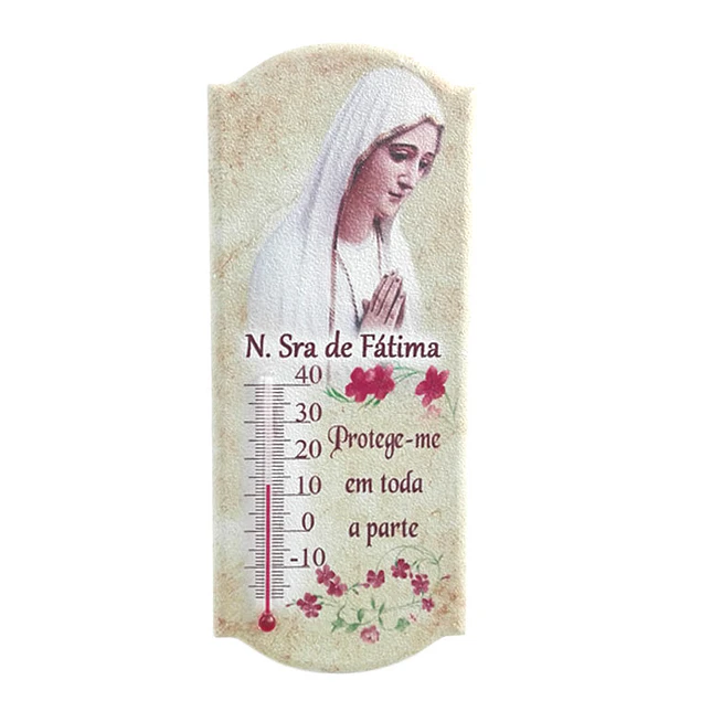 Catholic temperature sensor plaque