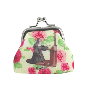 Catholic wallet of Saint Rita