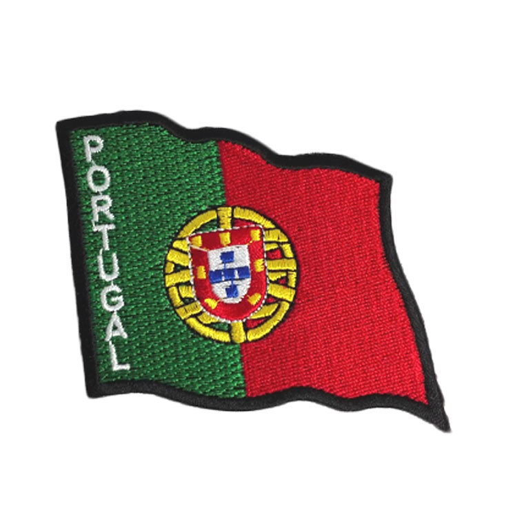 Emblema bordado de Portugal
