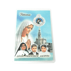 Prayer card of Fatima