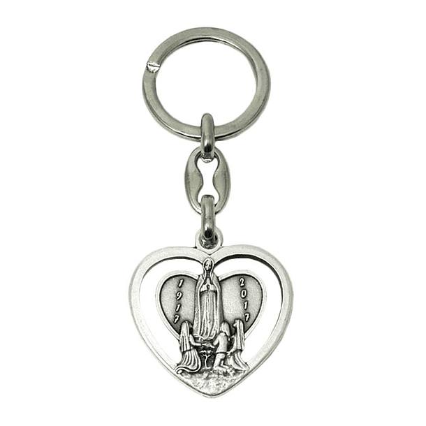 Catholic keychain of Centenary of Fatima 
