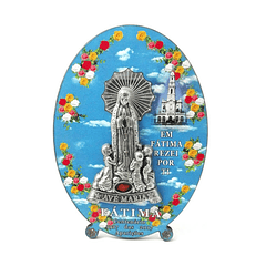 Catholic plaque of Fatima