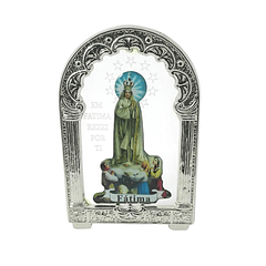 Piatto decorativo con Apparizione di Fatima