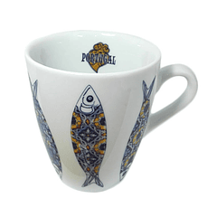 Tazza con sardine personalizzate