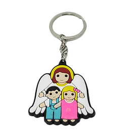 Chaveiro de Anjo da Guarda com meninos