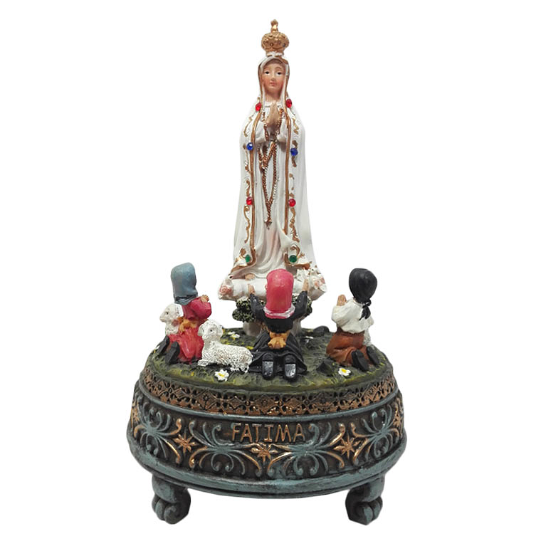 Statue de L´Apparition avec musique 1