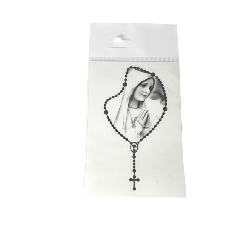 Sticker with image of Our Lady of Fatima 1