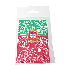 Sticker with Flag of Portugal