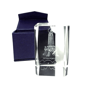 Cristal de vidrio con 100 años