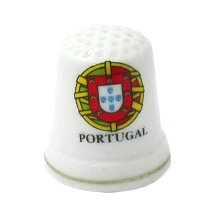 Thimble with coat of arms of Portugal 1