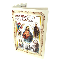 Livro com orações dos Santos Católicos