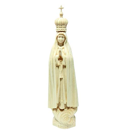 Wood statue of Our Lady of Fatima