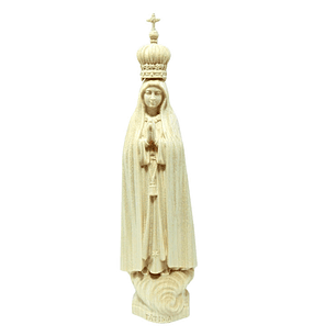 Wood statue of Our Lady of Fatima