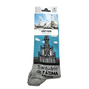 Sock with Shrine of Fatima