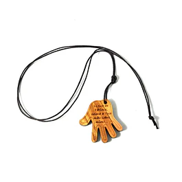 Catholic Necklace with hand of Fatima