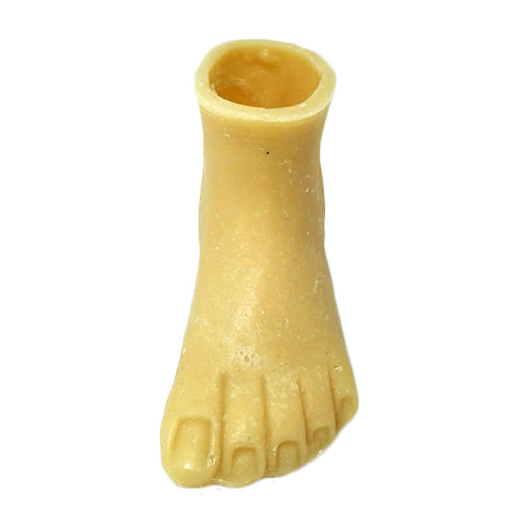 Foot in wax 1
