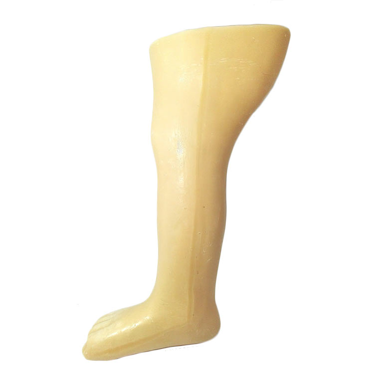 Wax leg 1