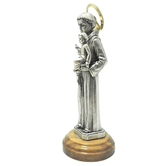 Statue de Saint Antoine en métal
