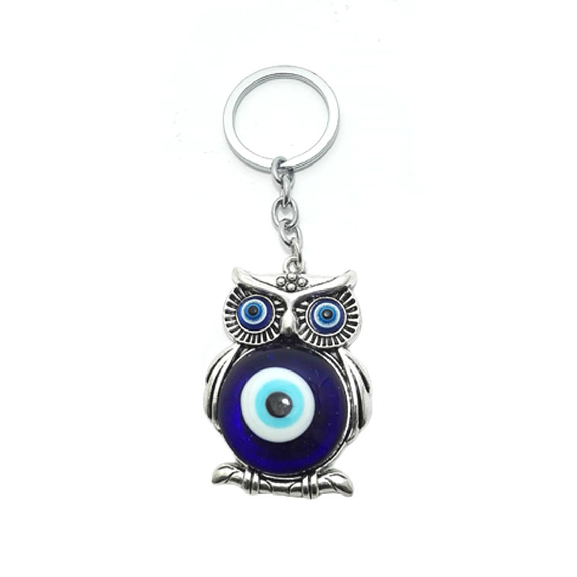 Portachiavi gufo e occhio turco 1