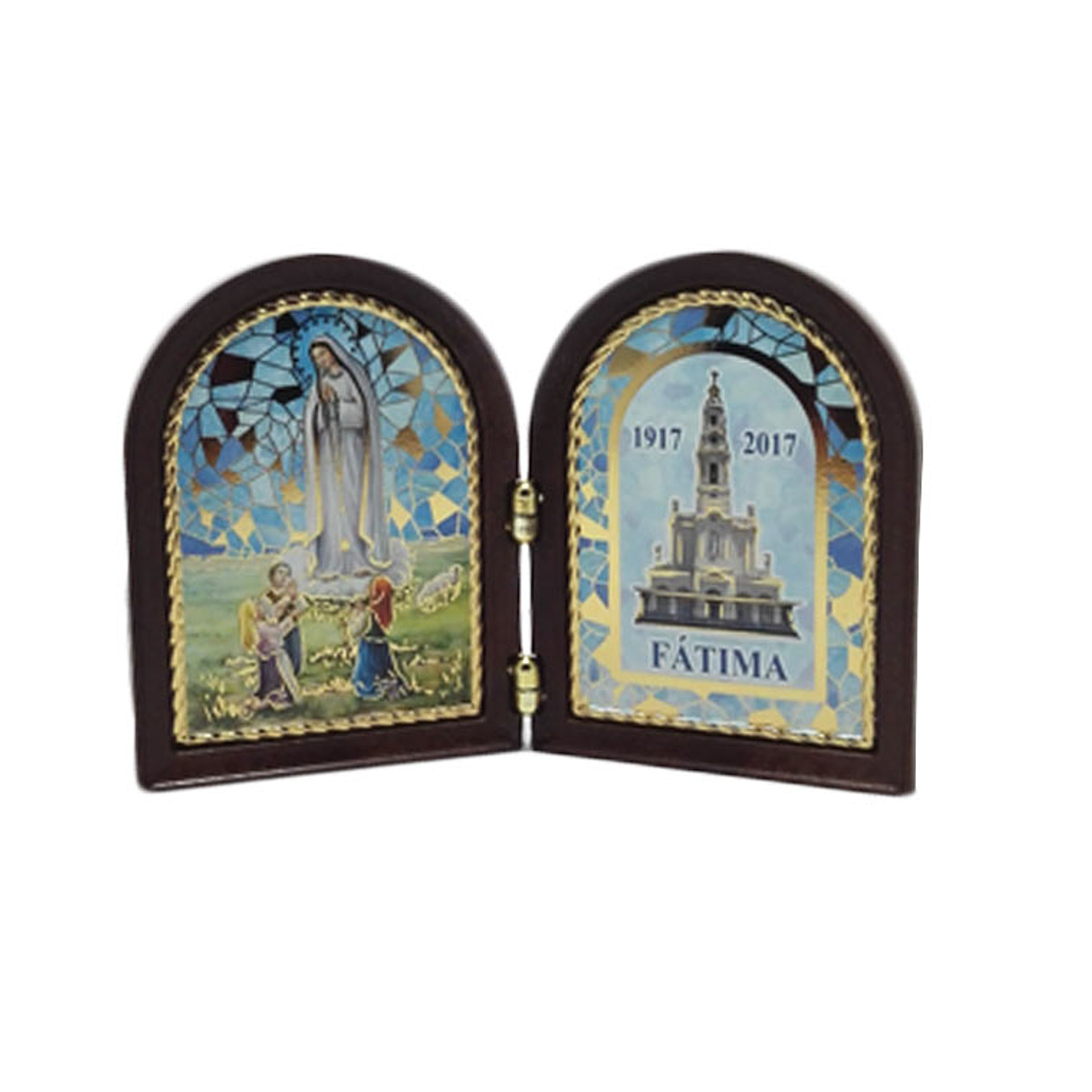 Placa decorativo con Santuario de Fátima 2