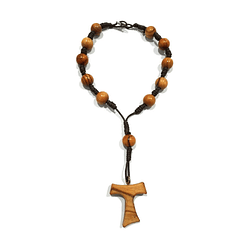 Olive wood Decade Rosary