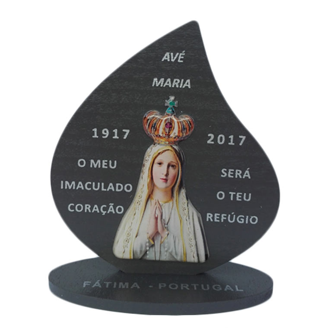 Placa decorativo de Fátima 1