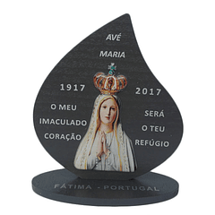 Placa decorativo de Fátima