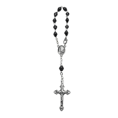 Hematite decade rosary