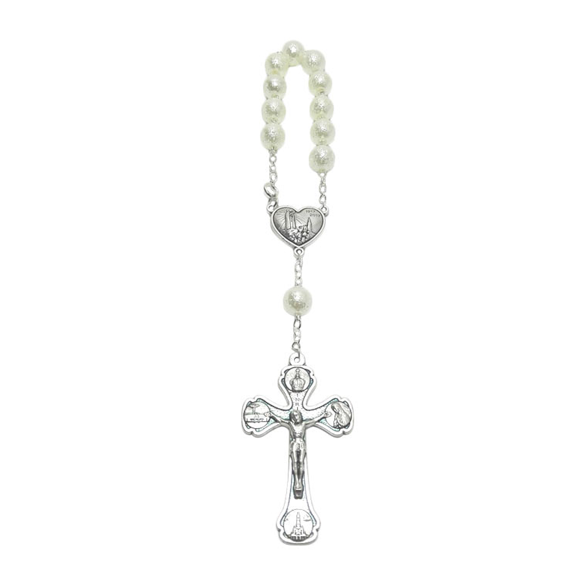 Decade rosary with Heart of Fatima 1