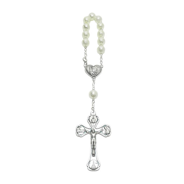 Decade rosary with Heart of Fatima