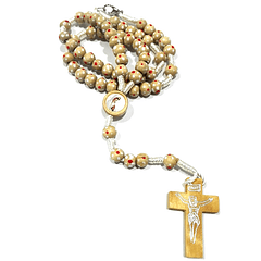Wood Rosary of Fatima