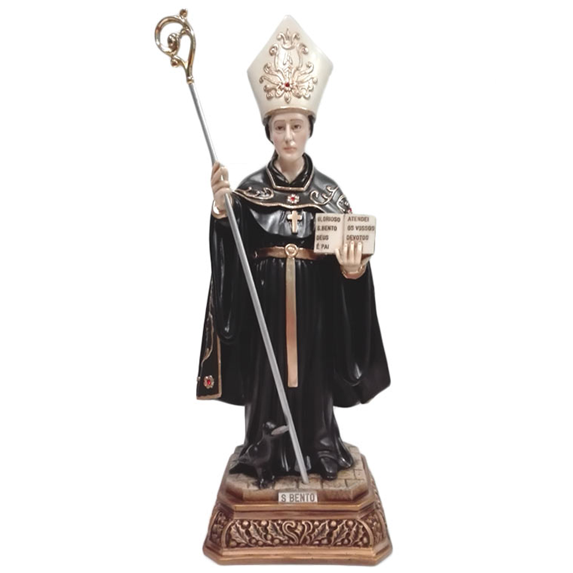 Statue of Saint Benedict 60 cm 1