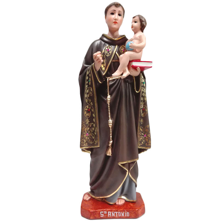 Statue of Saint Anthony 80 cm 1