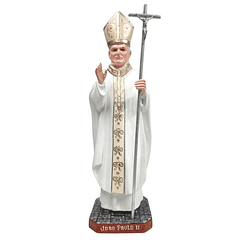 Imagen del Papa Juan Pablo II 75 cm.