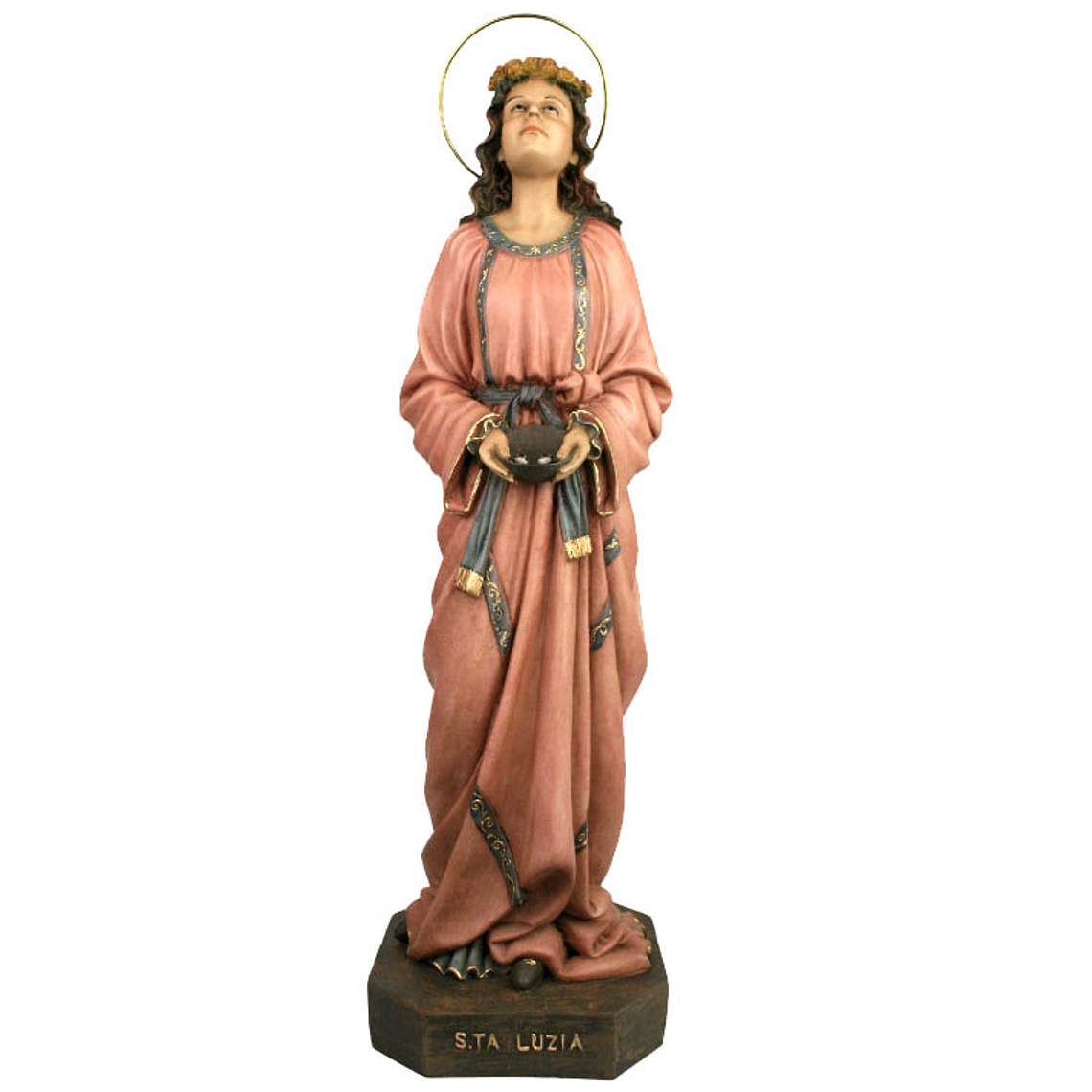Statue of Saint Lucy 60 cm 1